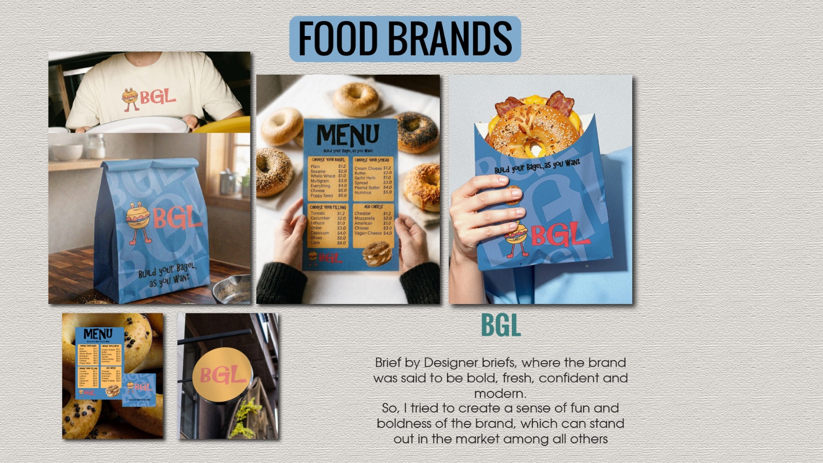 BGL — Build Your Bagel logo