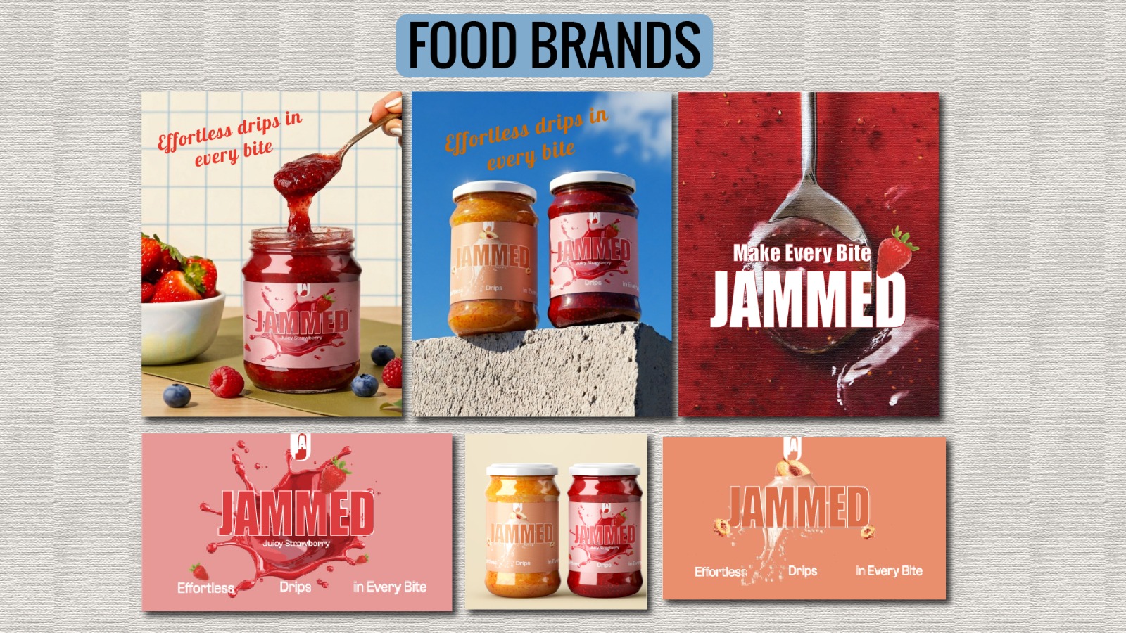 Jammed food packaging